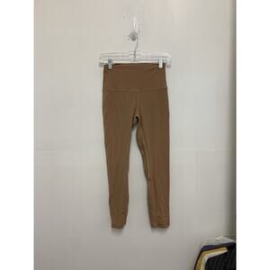 Lululemon Women's Align Pant 25” Nulu LW5CTCS Orange Size 6